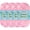 02 Soft Pink, variant on JubileeYarn Bamboo Dynasty Yarn - 50g/Skein Super Fine Bamboo Rayon - Kelly Green - 2 Skeins