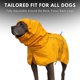 thumbnail image 4 of Impermeable para perro Spark Paws resistente al agua, al viento y reflectante 3XL, 4 of 5