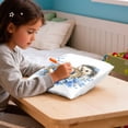 thumbnail image 3 of JASKFLY Pillowcase - Polyester Decorative Cover for Drawing & Doodle Art, Holiday Themed Blank Canvas for Sofa & Bed Decor, 17.3x17.3 in, 3 of 8