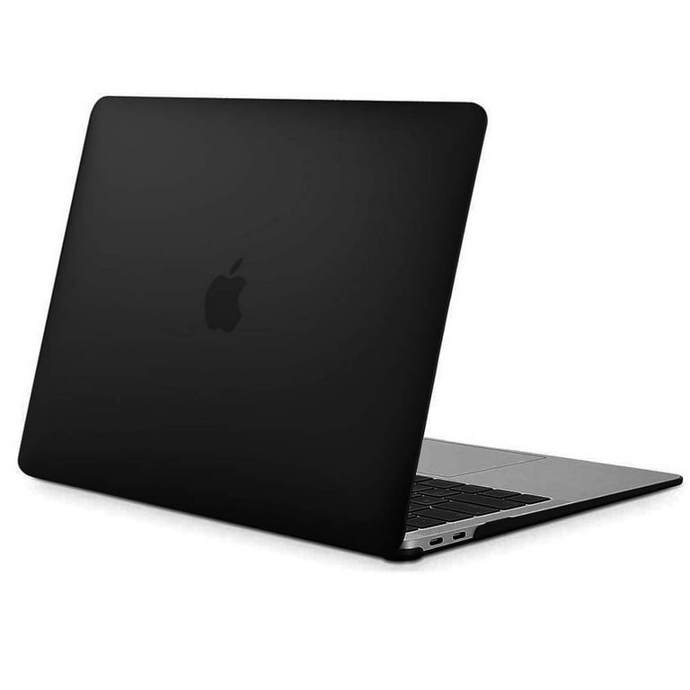 Mosiso MacBook Air 13 Inch Case 2018 A1932 with Retina Display, Plastic  Hard Case Shell for Newest MacBook Air 13 with Touch ID, Black