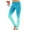 Jade, variant on Women's Slim Two Tone Workout Full Length Yoga Pants