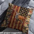 thumbnail image 2 of jejeloiu Camouflage Military Fabric by the Yard 3 Yards,Wild Animal Deer Sewing Fabric,American July 4Th Fabric for Sewing For Adults,Breathable Home Decor, 2 of 6