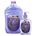 thumbnail image 1 of SIMPLE PLEASURES Colección de jabón de manos premium – Fragancia de lavanda francesa botella de 7.9 oz con recambio Jumbo de 59 oz – Aprobado por el sello Goodhousekeeping – Jabón de manos de múltiple, 1 of 5