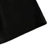 thumbnail image 4 of Women's Cotton Casual Pants, High Waisted Loose Fit Shorts with Pockets, Flowy Comfortable Beach Lounge Athletic Yoga Running, Ladies | VerBelle,Black XL, 4 of 4
