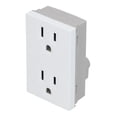 thumbnail image 1 of Contacto Dúplex Blanco 1/1 Incluye Tornillos P612b Surtek Surtek P612B, 1 of 2