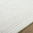 thumbnail image 5 of Hauteloom Anahid Wool Living Room, Bedroom Area Rug - Contemporary - Bone, Off White - 5' x 7'6", 5 of 6