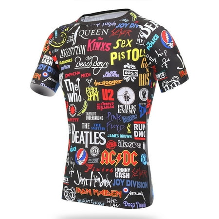 Bicycling Jersey - Unisex Cycling Jersey Quick Dry MTB Bicycle Clothing Bike Wear T Shirt Short Sleeve Tops