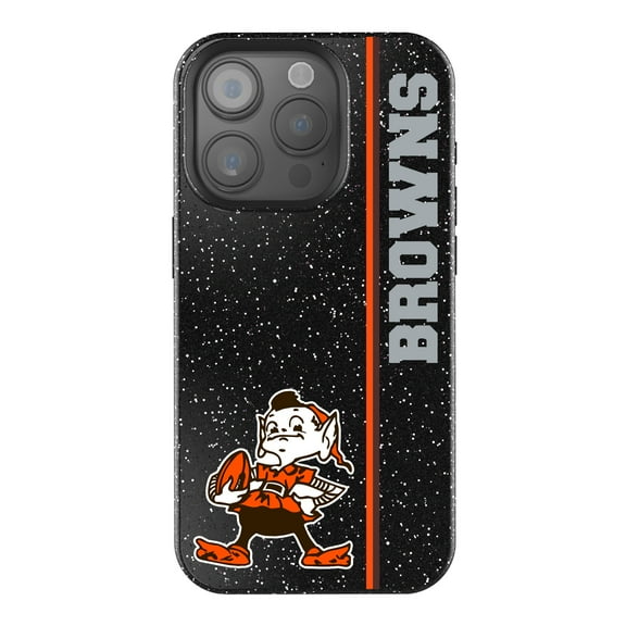 Keyscaper Cleveland Browns Throwback Logo iPhone Bling Case