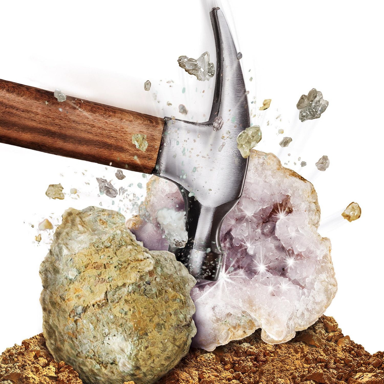 National Geographic Break Open 2 Geodes Kit