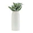 thumbnail image 4 of Sagebrook Home White Chic Accent Vase, Artisanal Texture Design, 4 of 11