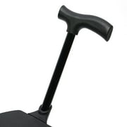 DENEST Portable Travel Hiking Chair Stool Tripod Folding Walking Stick with Seat Cane