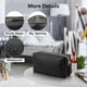 thumbnail image 3 of Leather Small Makeup Bag Travel Cosmetic Organizer, 3 of 5