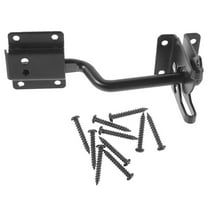 ULTNICE 1 Set Galvanized Iron Spring Loaded Pull Cable Gate Latch for Metal Doors