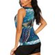 thumbnail image 3 of Balery Watercolor Turtle Camiseta sin mangas estampada ligera para mujer, tops de entrenamiento sin mangas, camisetas de yoga transpirables de secado rápido.-Small, 3 of 7