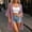 Pink, variant on Women Jackets 7 Inch Flared Sleeve Buttonless Open Front Summer Cover Up Outerwear