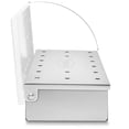 thumbnail image 4 of Pure Grill Stainless Steel BBQ Smoker Box with Hinged Lid for Wood Chips, 4 of 4