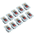 2024 10Pcs Push Button Switch Press Power Control Station Box 3 Phase
