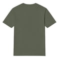 thumbnail image 3 of GrmtClth Men's T Shirt Short Sleeve Crew Neck Solid Color T-Shirt Casual Summer Classic Basic Athletic Gym Workout Tops Army Green M, 3 of 5