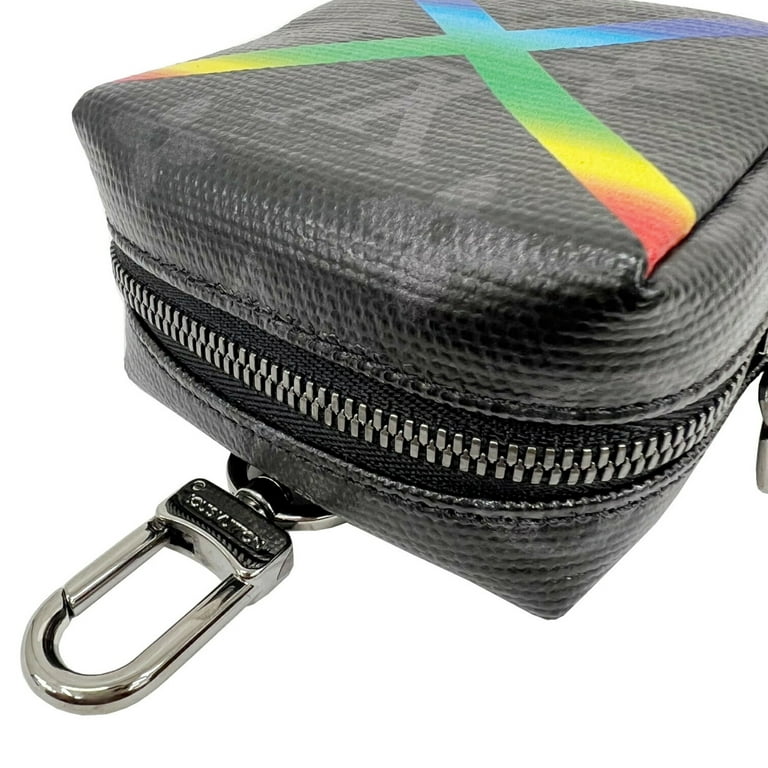 Louis Vuitton Pre-owned Danube Rainbow Messenger Bag - Black