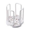 thumbnail image 3 of keepw Dish Drying Rack Bowl Dry Storage Bracket Kitchen Sink Kitchenware Drainer Shelf Accessory for Household Restaurant White, 3 of 6