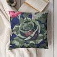thumbnail image 3 of YINGXI Throw Pillow Covers Home Decor Flower Pillow Cases Decorative 20x20in, 3 of 5