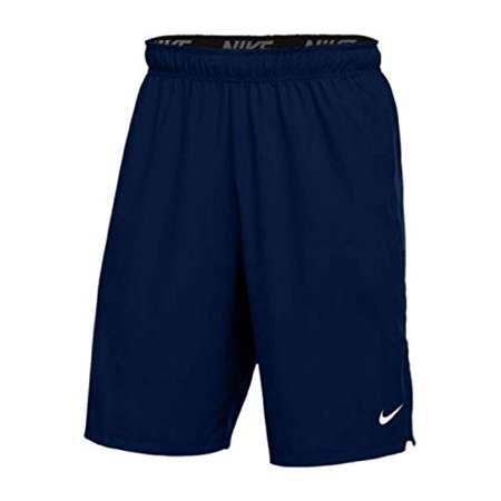 Nike Mens Flex Woven Shorts 2.0 No Pockets (Navy, Small)