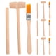 thumbnail image 1 of Kit de excavación arqueológica infantil de 4 piezas con mini martillo, cepillo, cincel y piedras preciosas. Juguete educativo STEM para juegos de simulación de excavación., 1 of 7