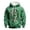 Green, variant on St Patrick's Day Graphic Hooded Sweatshirt Irish Green Pullover Casual Jacket for Holiday Celebration L Green
