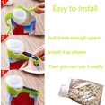 thumbnail image 4 of Toaster Tongs 4Pcs Bag Clip with Pour Spout Seal And Pour Bag Clip Snack Clips That Pour Food Storage Bag Sealing Clip Seal Pour Food Storage Ba Small Tongs for Serving Food, 4 of 9
