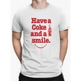 thumbnail image 2 of Officially Licensed Coca-Cola Classic Enjoy Logo Art Graphic Men's T-shirt, 2 of 3