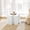 White, variant on FFZ Modular Puzzle Art Side Table with Concave Edge, Magnesium Oxide Construction, Light Green
