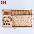 thumbnail image 4 of SagaSave Paint Bottle Holder for Storing Pigments Paints Brushes Tools Wooden, 4 of 4
