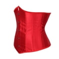 thumbnail image 2 of Corset Top Corset Lingerie For Women Bustier Tops For Women Underbust Corset Tops For Women Red XS, 2 of 5