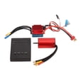 thumbnail image 1 of RC Brushless Motor ESC Combo, 2845 Brushless Motor Set Programación De Bricolaje De Alta Precisión Potencia De Salida Estable Con Tarjeta De Programación ESC Para 1/12 RC Car ANGGREK No, 1 of 7