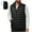 Black, variant on Men's Lightweight Packable Puffer Vest Outerwear Insulated Winter Sleeveless Jacket for Hiking Running Travel
