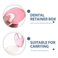 thumbnail image 4 of Plastic Containers Plastic Containers Plastic Containers Denture Cases Denture Holder Cases Small Dental Retainer Boxes Professional Orthodontic Retainer Cases () Travel Container, 4 of 5