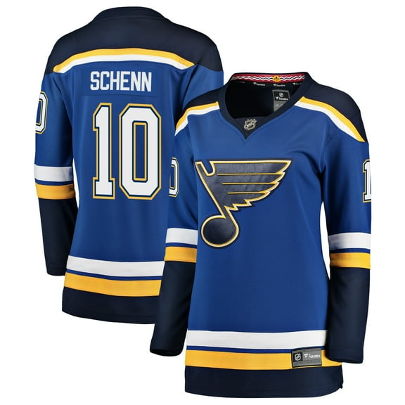 Women's Fanatics Brayden Schenn Blue St. Louis Blues Breakaway Player Jersey