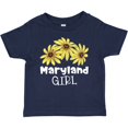 thumbnail image 3 of Inktastic Maryland Girl Black Eyed Susans Flowers Girls Baby T-Shirt, 3 of 5