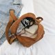 thumbnail image 5 of Women's Corduroy Shoulder Bag With Zipper Fashionable Solid Color Casual Cloth Bag With Campus Style For One Shoulder Crossbody Small Bag, 5 of 9