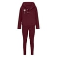 thumbnail image 4 of Homenesgenics 2-Piece Lounge Set Women Sweat Suit Hoodie and Leggings Casual and Comfortable Sweatshirt 3 Piece Suit Pink XXXL, 4 of 4