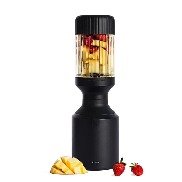 Licuadora BEAST Mega 1200W de encimera, negro carbón, 120V