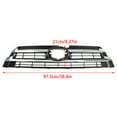thumbnail image 2 of Front Upper & Lower Grilles Chrome Grille Fit for Toyota Highlander 2017 2018 2019, 17-19 Highlander Grill, 2 of 6