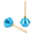 thumbnail image 3 of Instrumento Agitador De Mano, Sonajeros De Martillo De Arena Educativos De Sonido Fuerte Para Niños Para Rendimiento ANGGREK Azul, 3 of 8