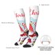 thumbnail image 4 of Fotbe Christmas Calcetas Divertidas Estampadas para Hombre y Mujer, Calcetas de Algodón hasta la Rodilla para Caminar, Correr, Enfermería y Embarazo, 4 of 6