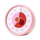 thumbnail image 2 of Temporizador visual de 60 minutos, temporizador de cocina, reloj mecánico de cuenta regresiva con timbre. rosa, 2 of 9