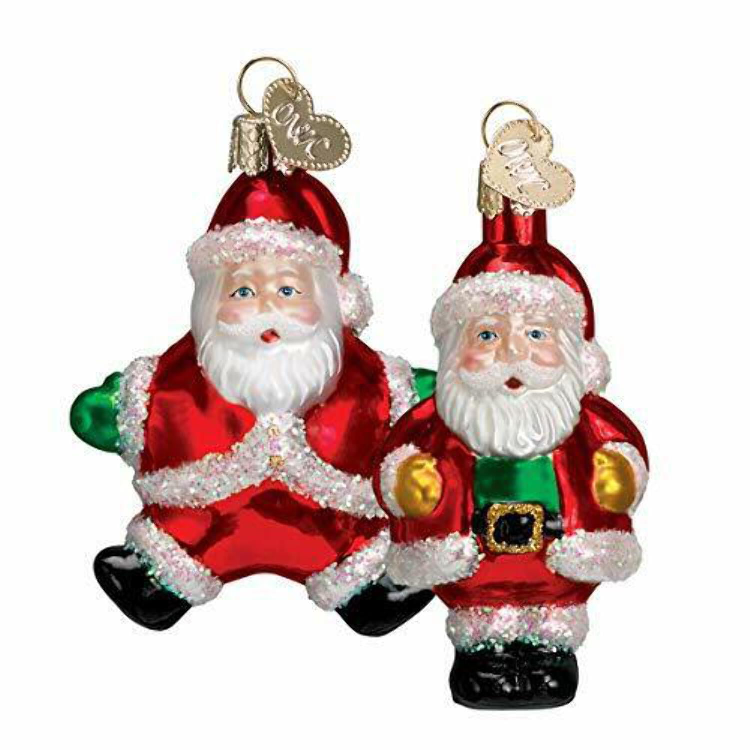Old World Christmas Ornaments Tap Shoe Glass Blown Ornaments for Christmas Tree 