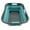 Grey/Crystal Blue, variant on SAMMART 42L (11 gallon) Collapsible Plastic Laundry Basket - Foldable Pop Up Storage Container/Organizer - Space Saving Hamper/Basket
