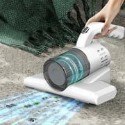 Dvkptbk Car Bed Vacuum Cleaner Mattress Vacuum Cleaner Handheld Mattress Cleaner High-Frequency Double Beat Suitable For Bedding Sofa Other Fabric Surfaces for Car, Home, Pet, Office