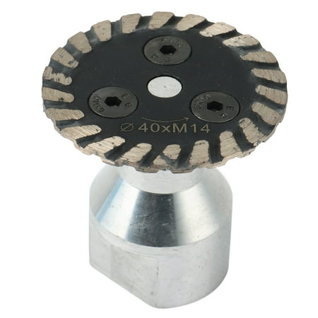 

40mm M14 Aperture Diamond Saw with Detachable Engraving and Cutting Disc Suitable for Granite Sandstone and Concrete