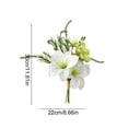 thumbnail image 3 of Artificial Bouquet For Brides Living Room And Dining Table Decorations Silk Flowers Fake Flowers Ornaments, 3 of 6
